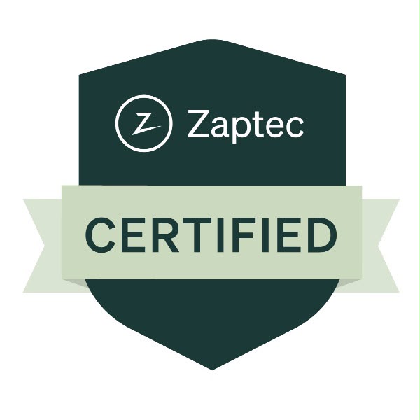 Zaptec Certified badge